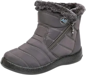SBGMoSJ Winter Boots for Women Waterproof Snow Wide Womens Waterproof Winter Boots Size 8 Winter Boots Waterproof Insulated Women's Winter Boots Size 11w Botas Waterproof Para Mujer De Trabajo