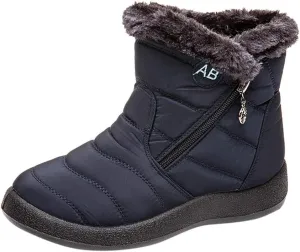 SBGMoSJ Winter Boots for Women Waterproof Snow Wide Womens Waterproof Winter Boots Size 8 Winter Boots Waterproof Insulated Women's Winter Boots Size 11w Botas Waterproof Para Mujer De Trabajo