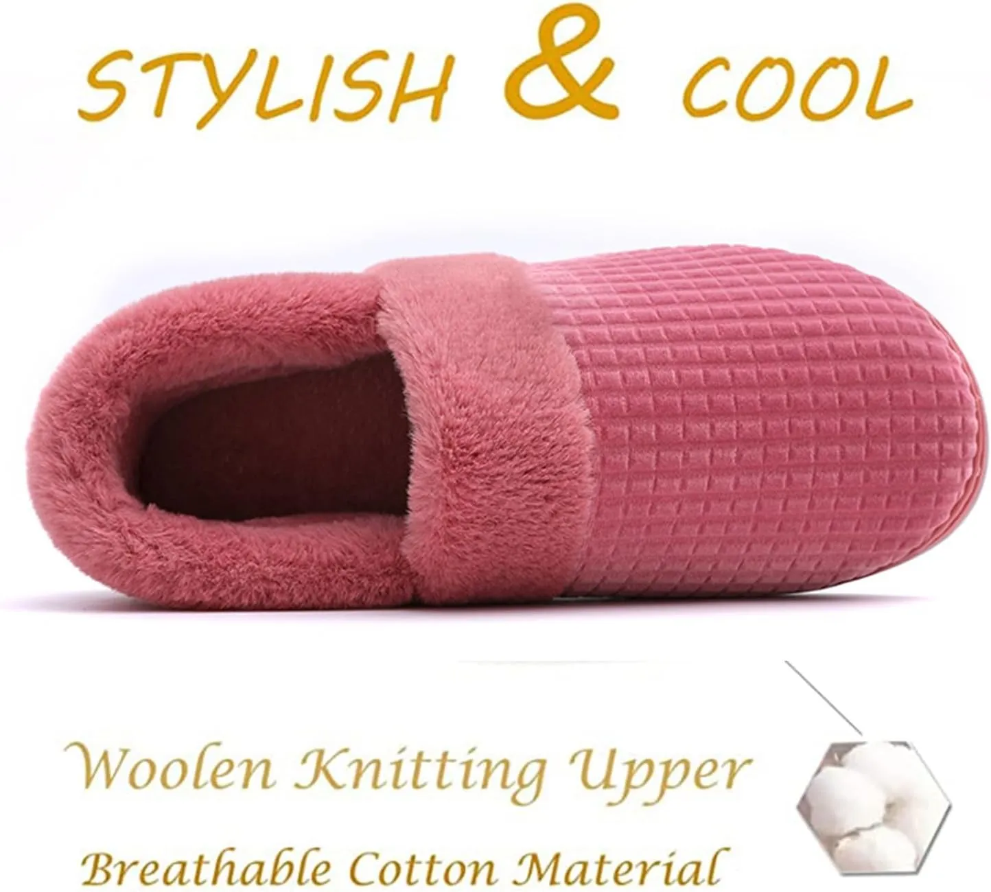 SBGMoSJ Womens Slip On Wide Width Indoor/Outdoor House Slippers Mens House Shoes Fuzzy Slippers for Women Indoor and Outdoor Fuzzy Slippers for Women Indoor Cute Christmas Mugs Gifts for Him 2023