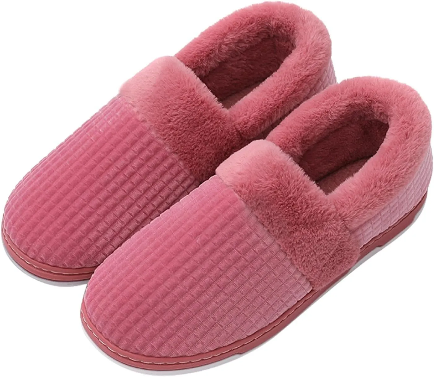 SBGMoSJ Womens Slip On Wide Width Indoor/Outdoor House Slippers Mens House Shoes Fuzzy Slippers for Women Indoor and Outdoor Fuzzy Slippers for Women Indoor Cute Christmas Mugs Gifts for Him 2023
