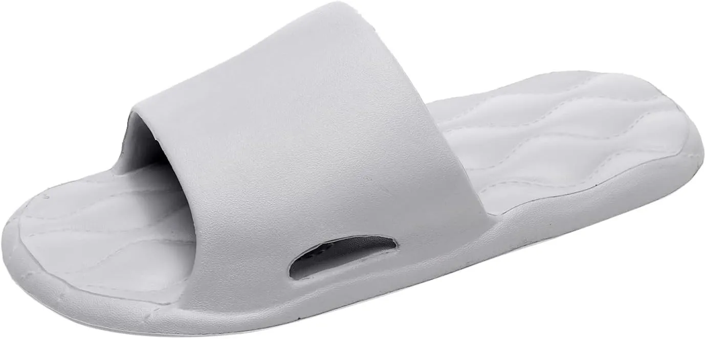Shower Slippers for Men Indoor Slippers for Men Shower Bathroom Sandals Pillow Women and Womens Shoes Bathroom House and Pool Sandals Flip Flops Women