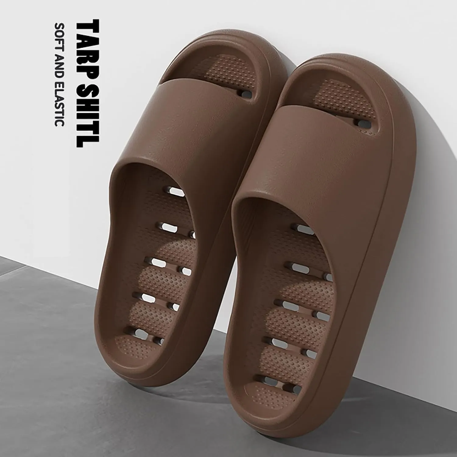 Showers Sandals Women and Men Pillow Slippers Mens Cloud Slides Bath Slippers Shower Slides House Home Water Shoe