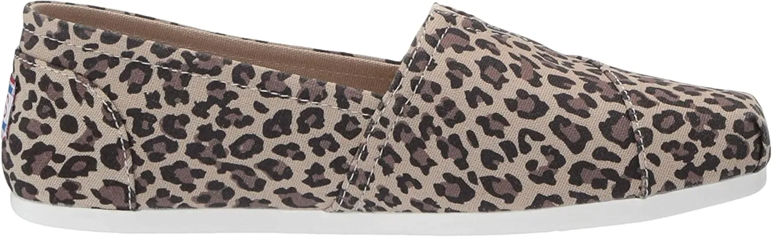 Skechers Womens Bobs Plush - Hot Spotted Ballet Flat