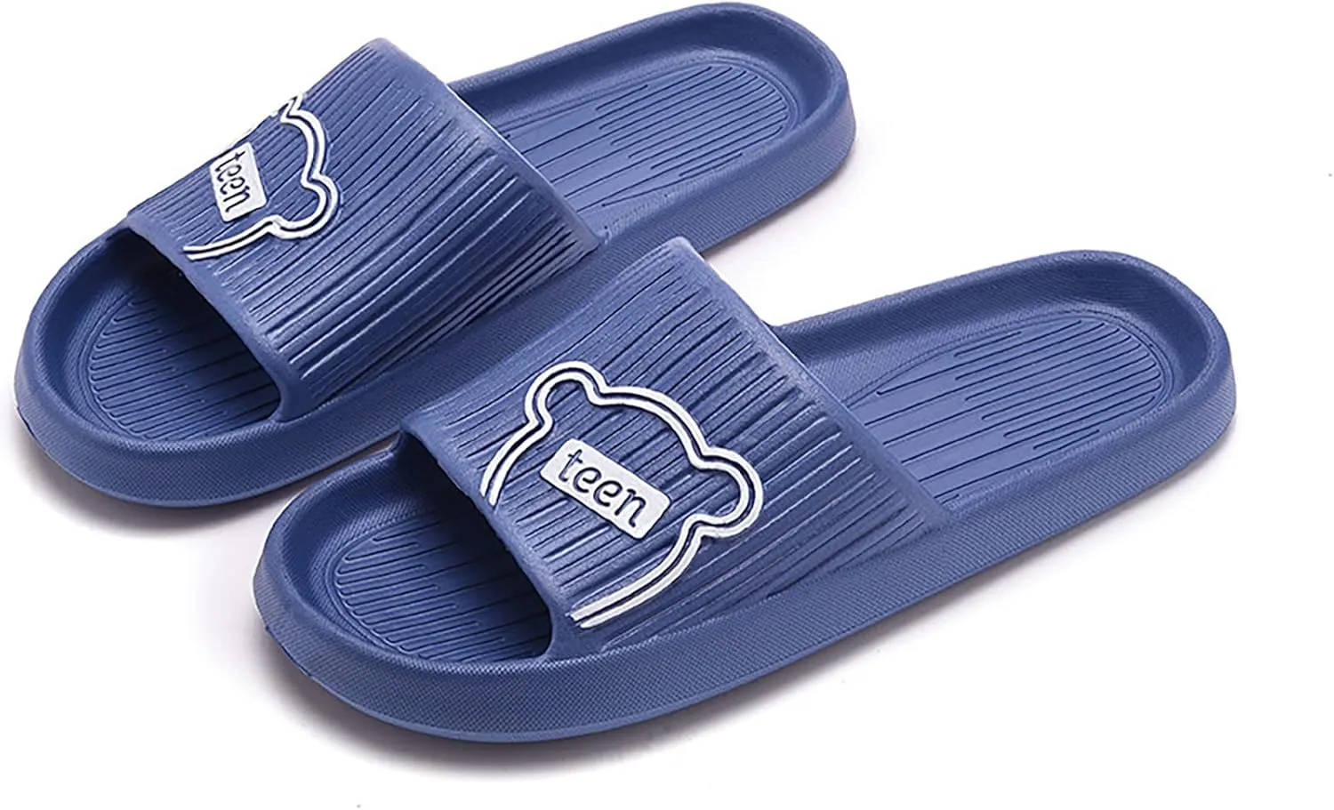 Slides for Men Shower Shoes Women Mens Slides Womens Lightweight Indoor Outdoor Bathroom Slippers