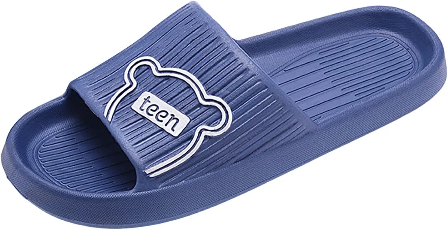 Slides for Men Shower Shoes Women Mens Slides Womens Lightweight Indoor Outdoor Bathroom Slippers