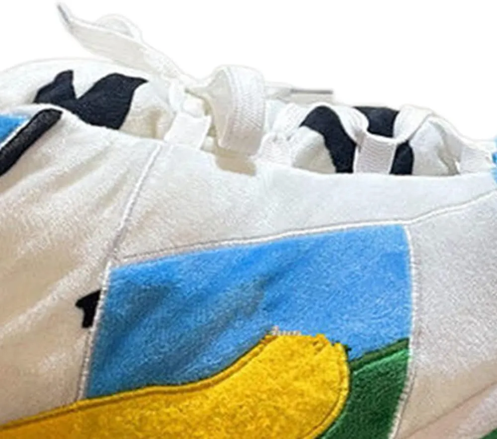 Sneaker Slippers Non Slip Sole Indoor House Plush Slippers Unisex Indoor Floor Cotton Shoes