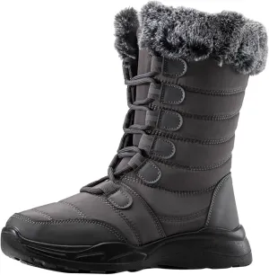 Snow Boots for Women Waterproof Insulated Women's Winter Boots Waterproof Warm Women Waterproof Winter Boots Womens Snow Shoes Dressy Botas Para Nieve Mujer 6.5