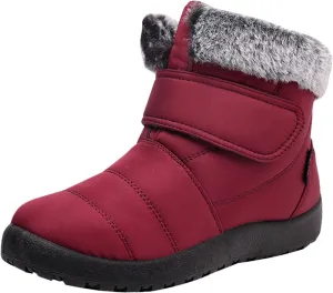 Snow Boots for Women Waterproof Insulated Women's Winter Boots Waterproof Warm Women Waterproof Winter Boots Womens Snow Shoes Dressy Botas Para Nieve Mujer 6.5
