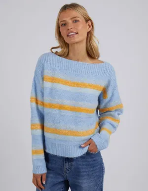 Stella Crew Knit - Light Blue