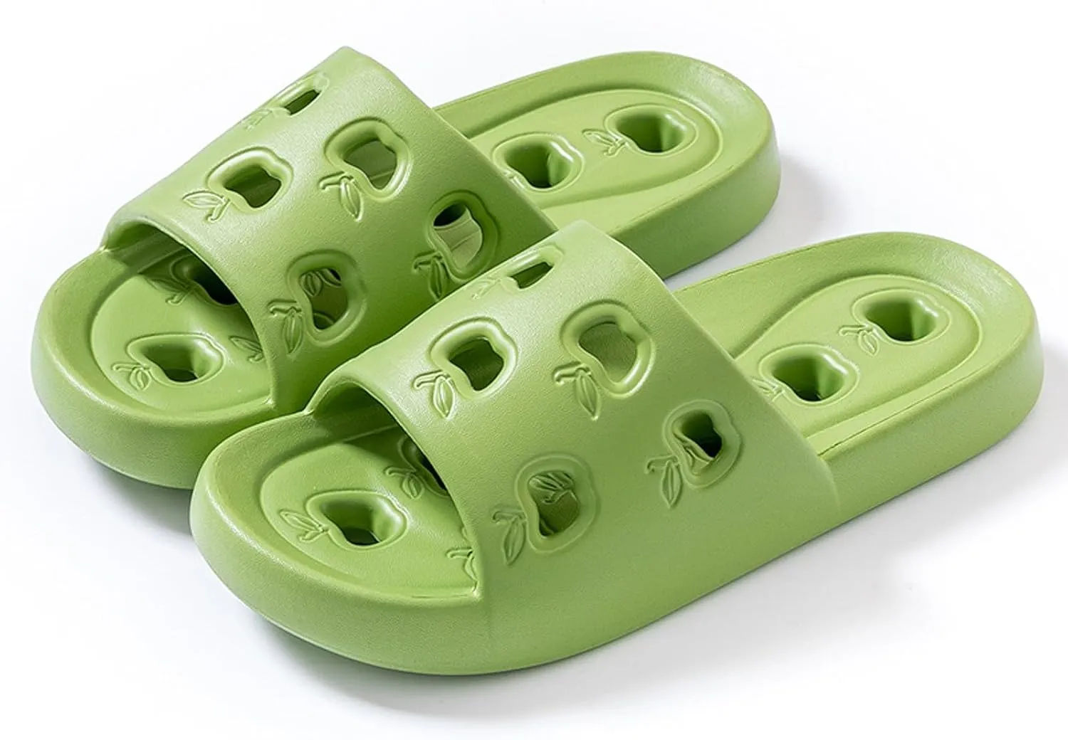 Summer Home Household Indoor Slip Thick Soled PVC Shower Slippers Women Men's Slippers