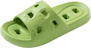 Summer Home Household Indoor Slip Thick Soled PVC Shower Slippers Women Men's Slippers