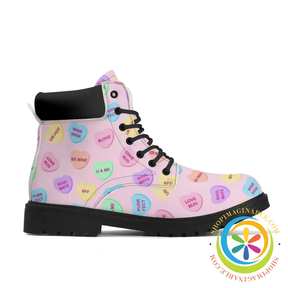 Sweet Tart Hearts Women's Boots