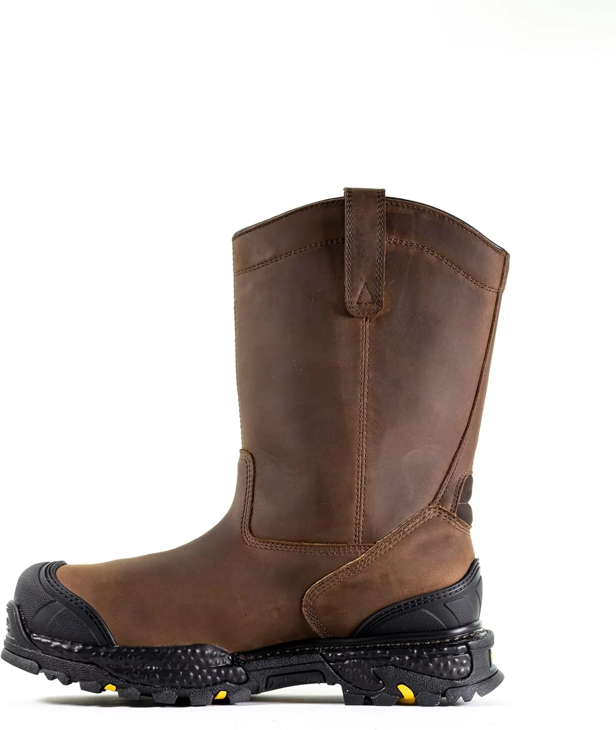 Thorogood Infinity FD 11 Waterproof Composite Toe Wellington Boots for Men with Full-Grain Leather and Self-Cleaning Anti-Fatigue Traction Outsole; EH Rated