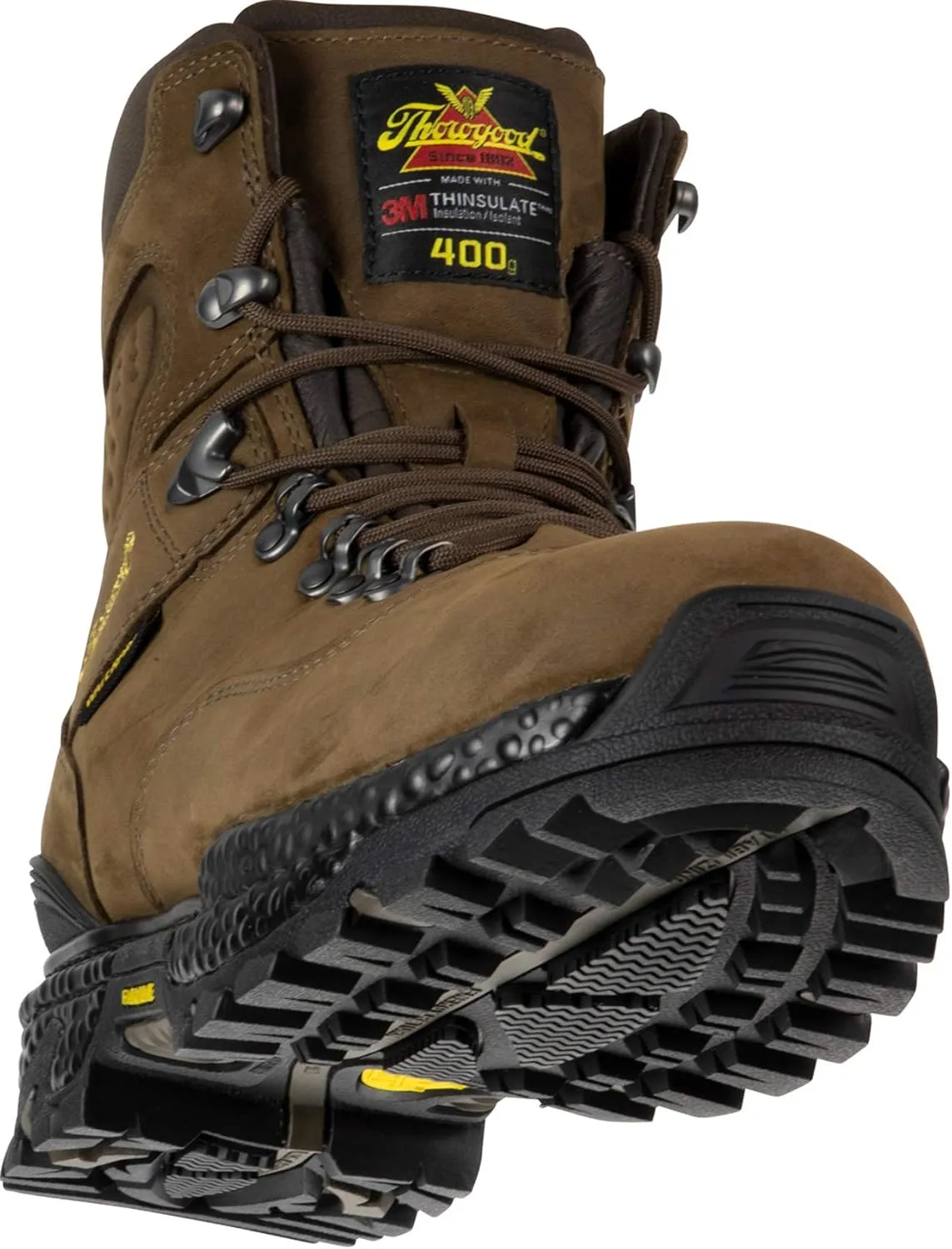Thorogood Infinity FD Series 7 Waterproof Hunting and Hiking Boots for Men with Full-Grain Leather, 400g Insulaiton, and Anti-Fatigue Traction Outsole