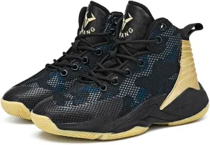 Unisex Basketball Shoes Lightweight Breathable Anti Slip Fashionable Training Boots