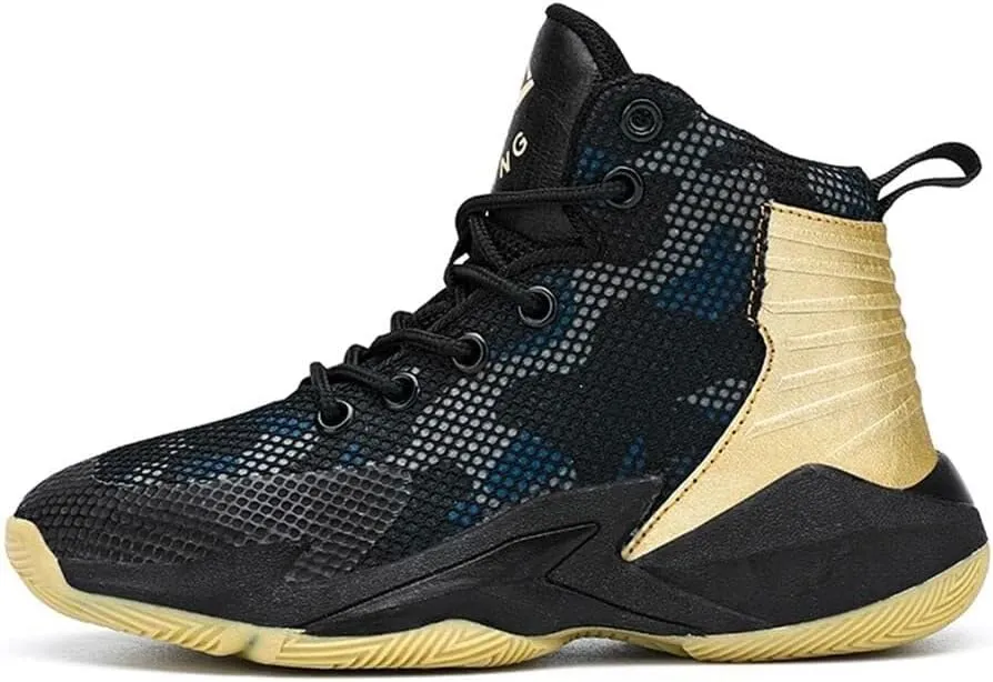 Unisex Basketball Shoes Lightweight Breathable Anti Slip Fashionable Training Boots
