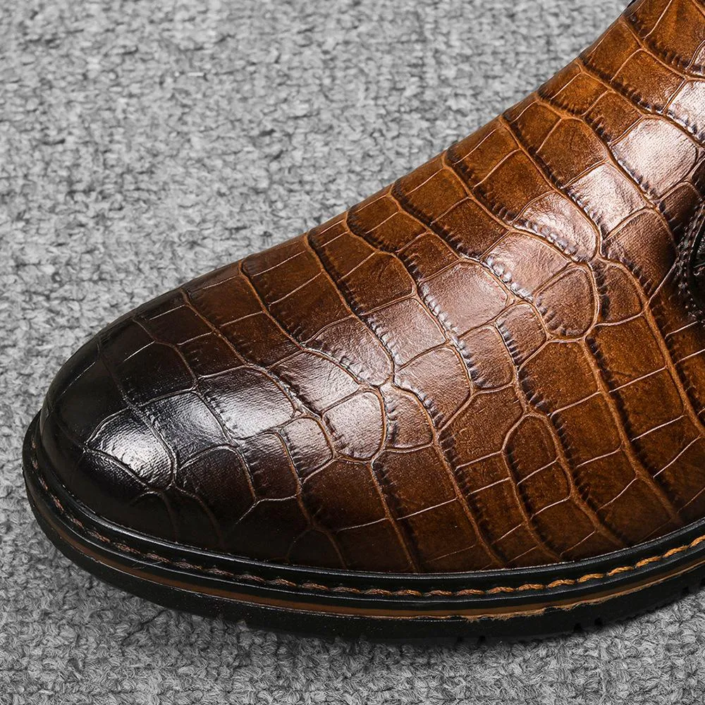 Vintage Padded Warm Men's Boots