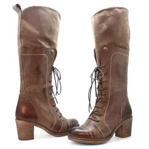 Voyage -Taupe long leg boot-LAST PAIR 37!