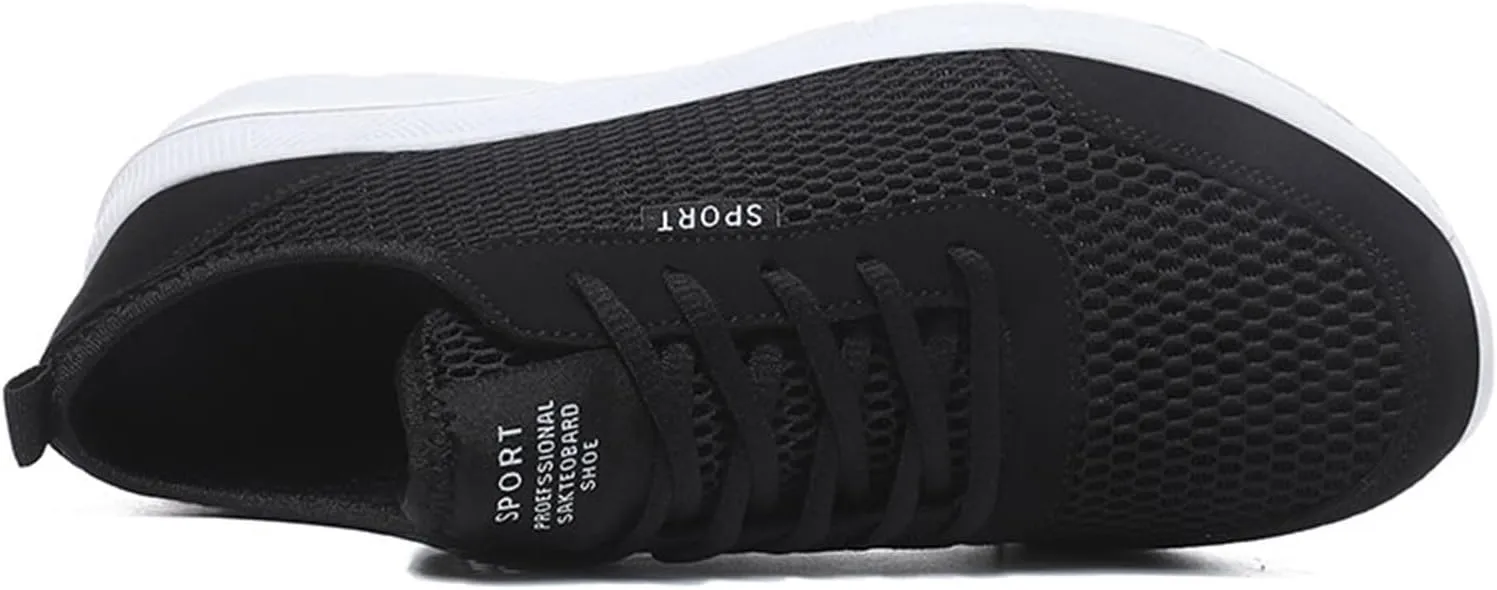 Walking Shoes Mens Comfortable Mesh Sneakers Non Slip Running Shoes Lightweight Breathable Workout Shoes