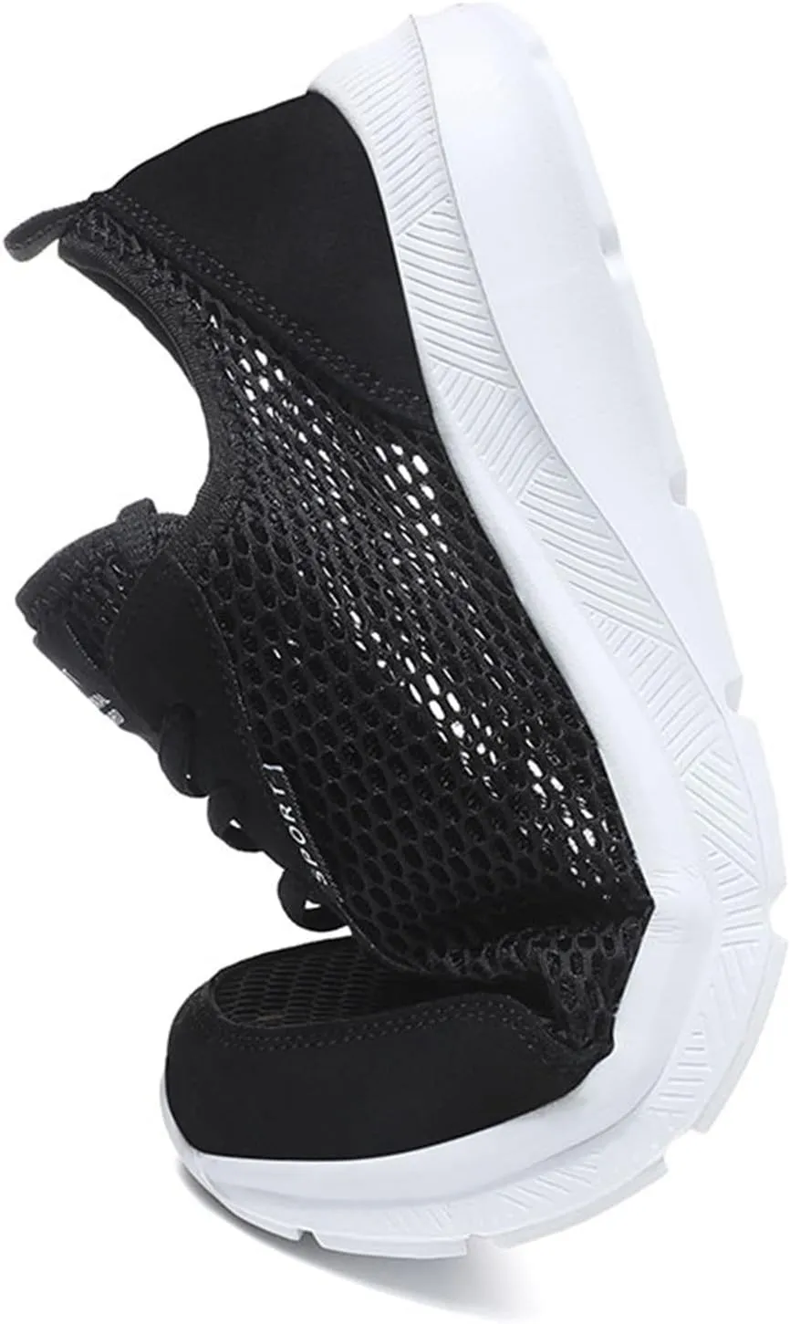 Walking Shoes Mens Comfortable Mesh Sneakers Non Slip Running Shoes Lightweight Breathable Workout Shoes