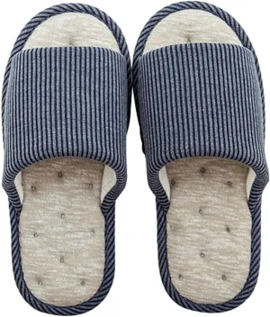 Washable Open Toe Slippers for Women Men Indoor Shoes Memory Cushion Pad Houes Slippers for Indoor and Outdoor