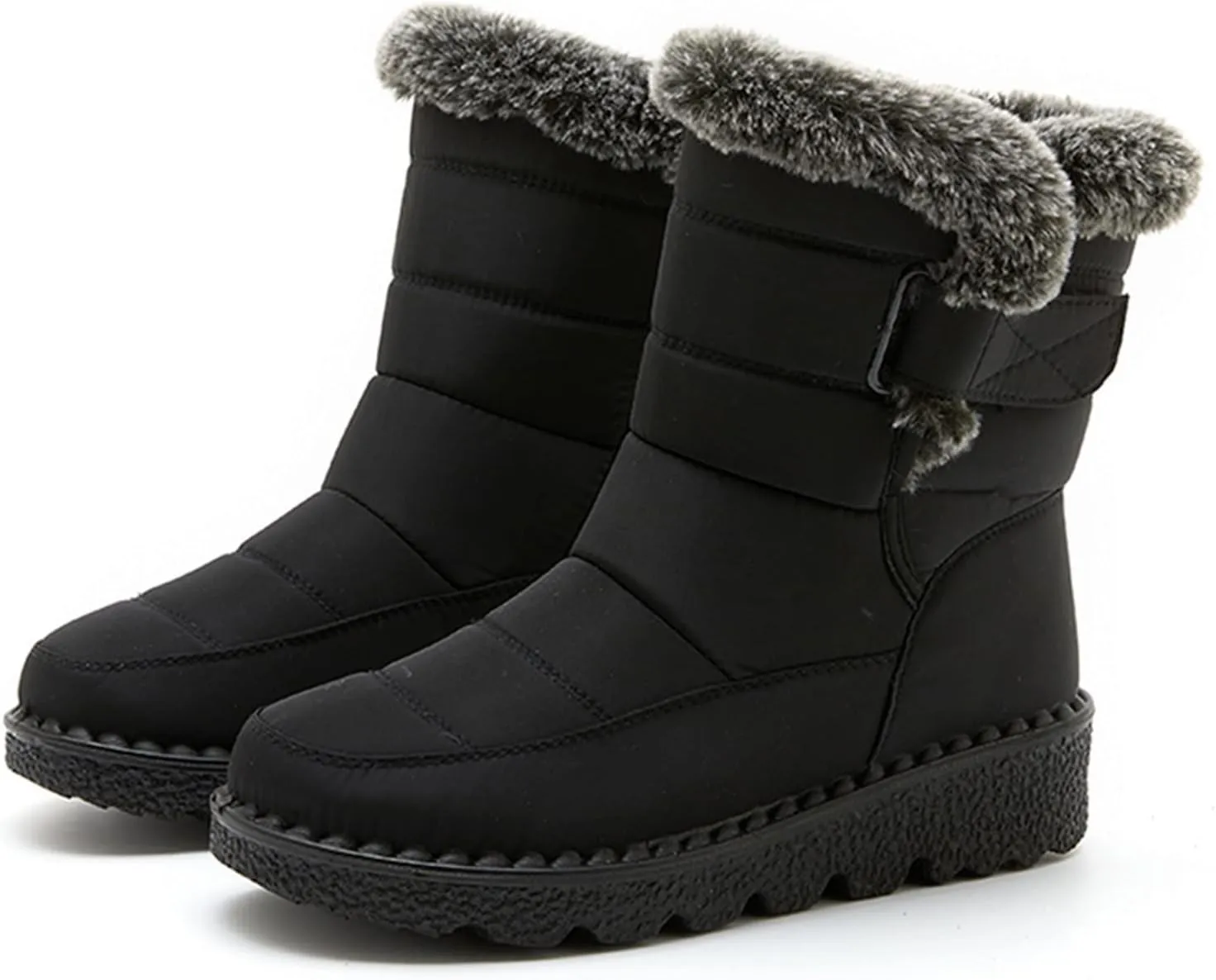 Waterproof Snow Boots for Women Cute Waterproof Non Slip Winter Boots Women Knee High Winter Boots for Women Non Slip Tall Snow Boots Waterproof Insulated Snow Boots for Waterproof