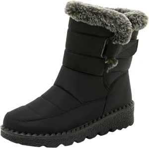 Waterproof Snow Boots for Women Cute Waterproof Non Slip Winter Boots Women Knee High Winter Boots for Women Non Slip Tall Snow Boots Waterproof Insulated Snow Boots for Waterproof