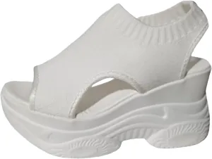Wedge Sandals for Women Comfortable Orthopedic Wedge Sandals Open Toe Ankle Strap Platform Casual Slip on Beach Shoes