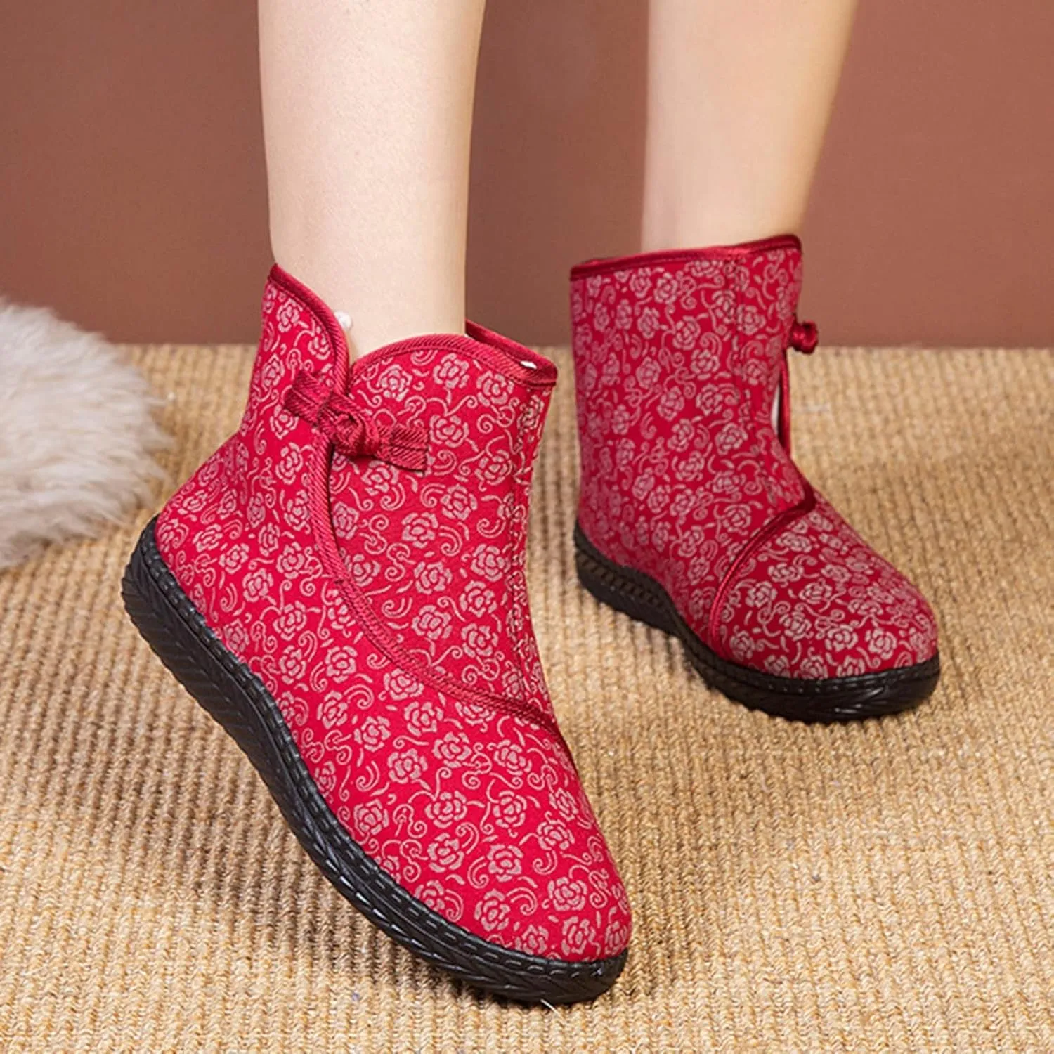 Winter Boots for Women Waterproof Wide Calf Women's Composite Toe Waterproof Work Boots Womens Snow Boots Wide Calf Womens Waterproof Snow Walking Boots Botas Invierno Mujer