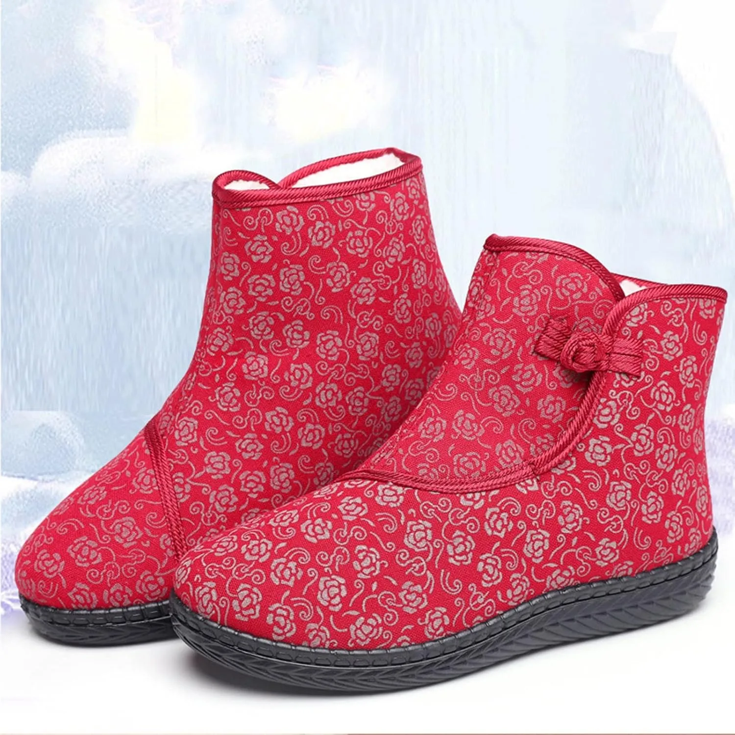 Winter Boots for Women Waterproof Wide Calf Women's Composite Toe Waterproof Work Boots Womens Snow Boots Wide Calf Womens Waterproof Snow Walking Boots Botas Invierno Mujer