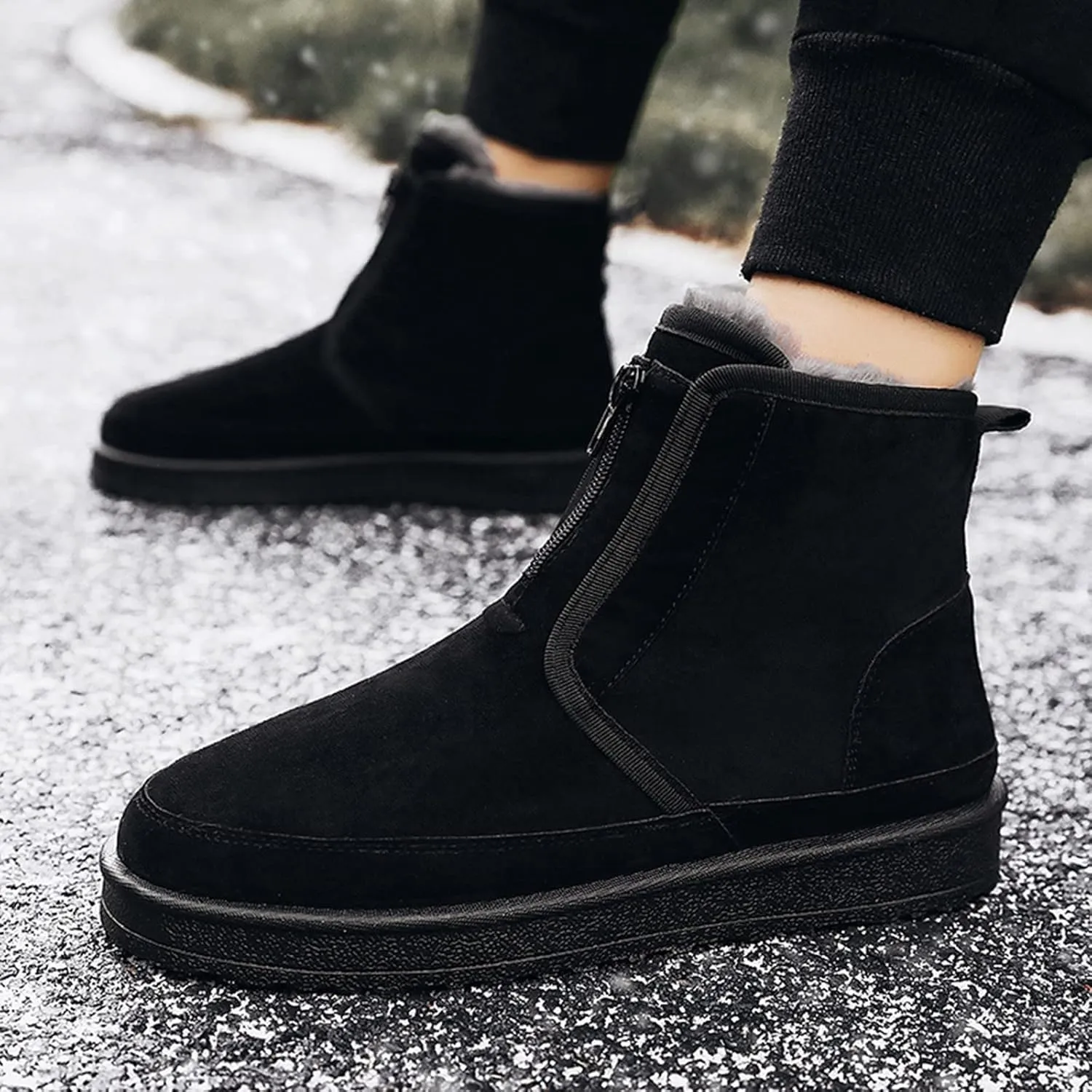 Winter Snow Boots for Women Waterproof Womens Winter Boots Ankle Wide Width Winter Boots for Women Snow Waterproof Boots Women Outdoor Waterproof Waterproof Snow Hiking Shoes Women