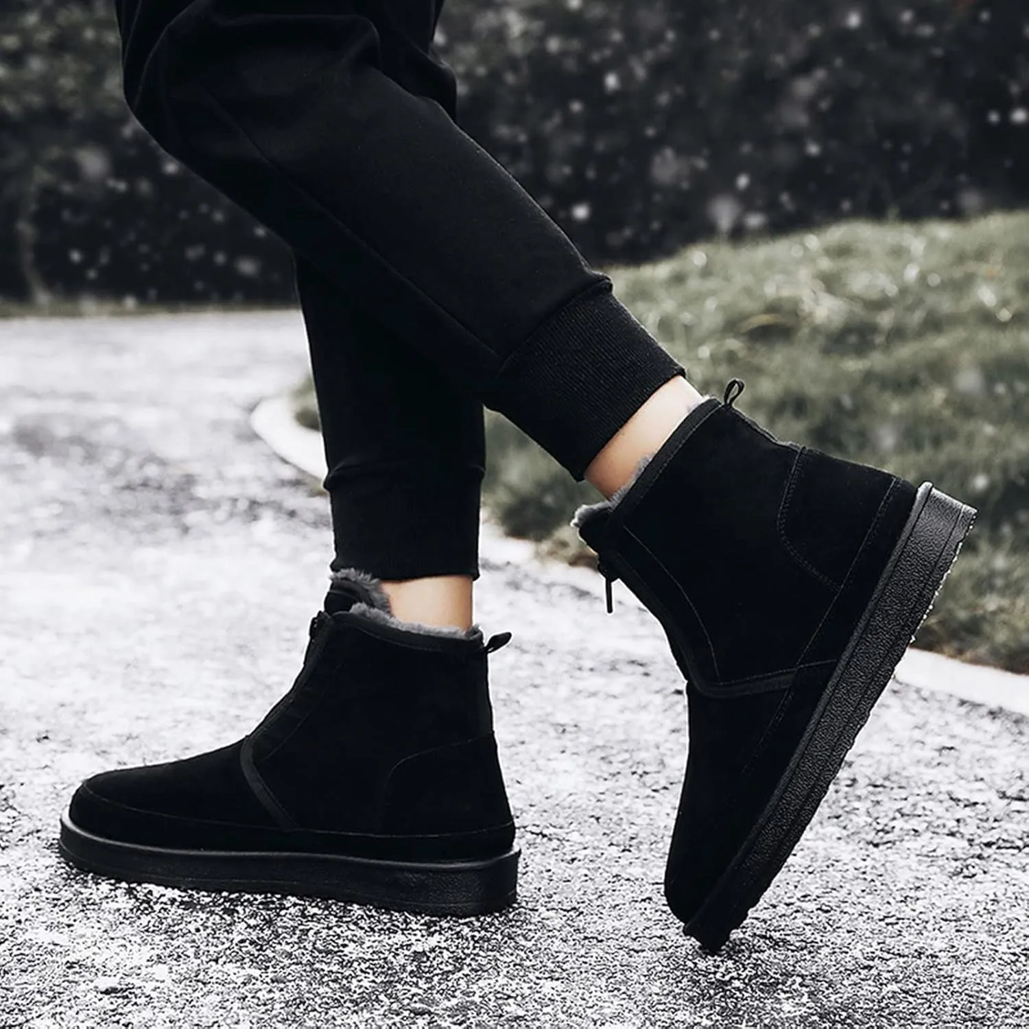 Winter Snow Boots for Women Waterproof Womens Winter Boots Ankle Wide Width Winter Boots for Women Snow Waterproof Boots Women Outdoor Waterproof Waterproof Snow Hiking Shoes Women
