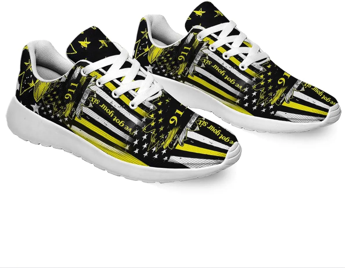 Women Men Road Running Shoes,Athletic Fashion 343 Firefighter Never Forget 911 Cool Sneaker for Girl,Boy,Gym,Walking,Hiking,Jogging,Tennis,Travel and More