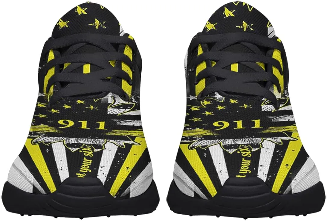 Women Men Road Running Shoes,Athletic Fashion 343 Firefighter Never Forget 911 Cool Sneaker for Girl,Boy,Gym,Walking,Hiking,Jogging,Tennis,Travel and More