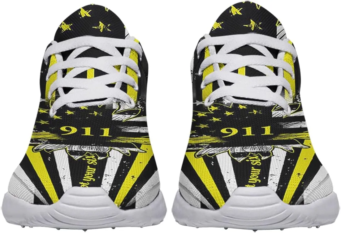 Women Men Road Running Shoes,Athletic Fashion 343 Firefighter Never Forget 911 Cool Sneaker for Girl,Boy,Gym,Walking,Hiking,Jogging,Tennis,Travel and More