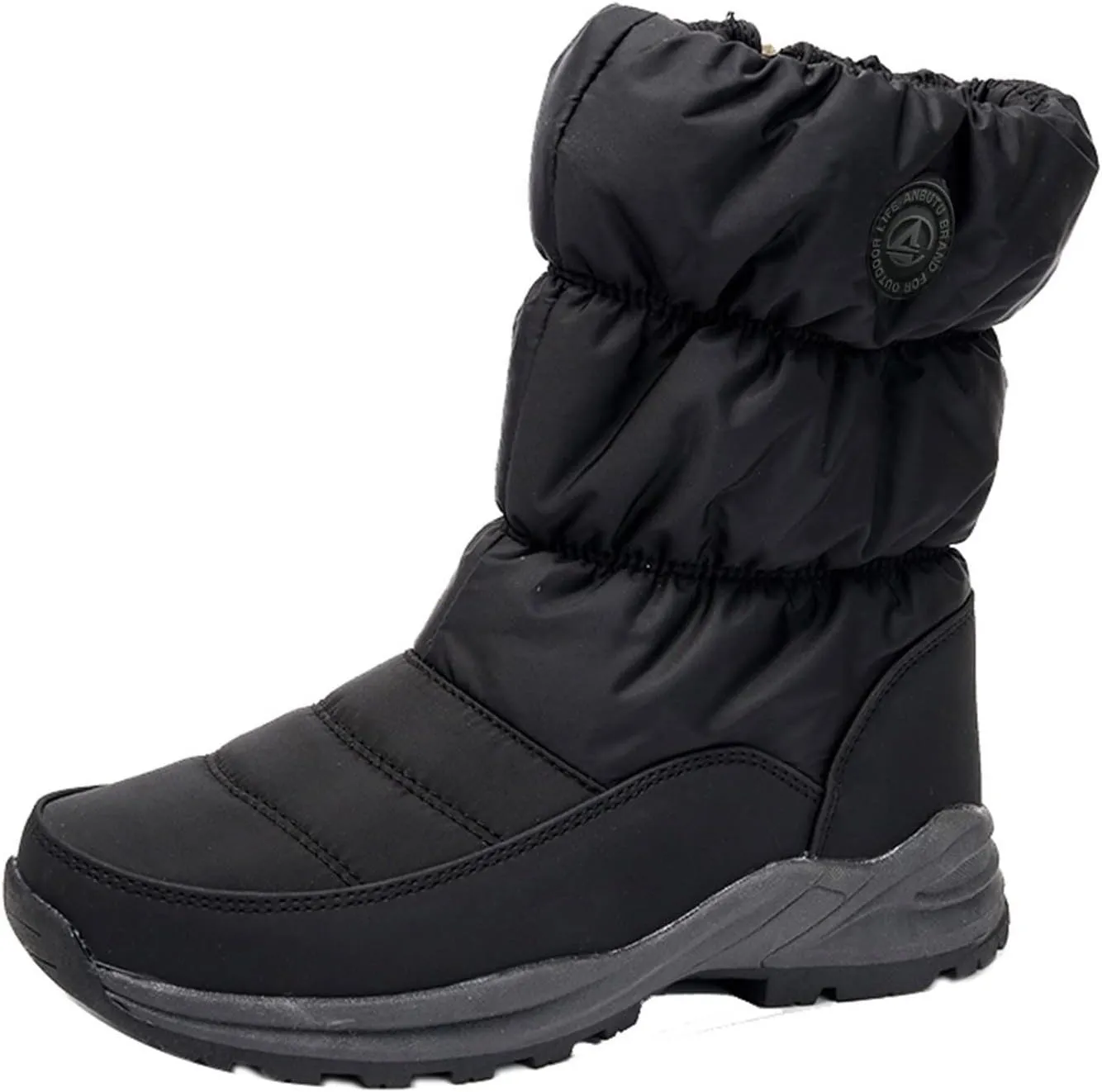 Women Snow Boots Waterproof Cute Women's Waterproof Boots Tall Winter Work Boots for Women Waterproof Womens Duck Boots Waterproof Size 11 Botas Nieve Para Mujer