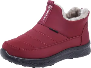 Women Snow Boots Waterproof Cute Women's Waterproof Boots Tall Winter Work Boots for Women Waterproof Womens Duck Boots Waterproof Size 11 Botas Nieve Para Mujer