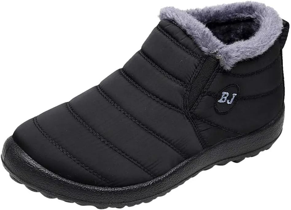 Women's Ankle Snow Boots Waterproof Knee High Snow Boots for Woman Waterproof Women's Boots Winter Waterproof Boots for Winter Women's Tall Winter Dress Boots