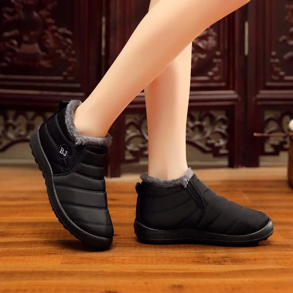 Women's Ankle Snow Boots Waterproof Knee High Snow Boots for Woman Waterproof Women's Boots Winter Waterproof Boots for Winter Women's Tall Winter Dress Boots