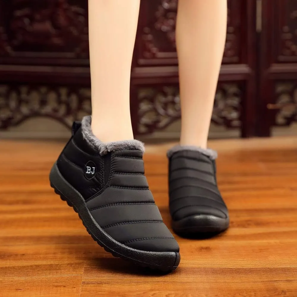 Women's Ankle Snow Boots Waterproof Knee High Snow Boots for Woman Waterproof Women's Boots Winter Waterproof Boots for Winter Women's Tall Winter Dress Boots
