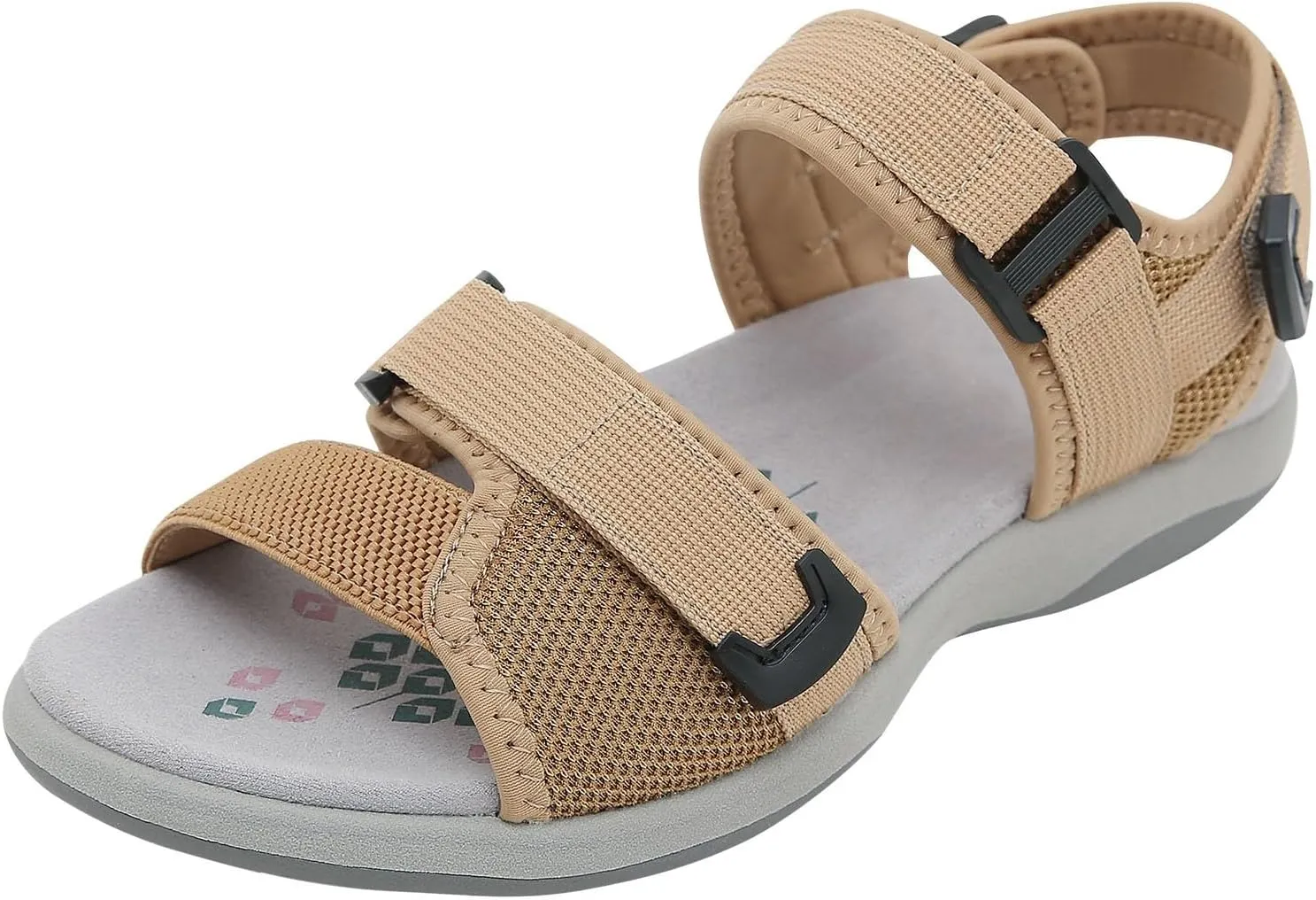Women's Flat Sandals Women's Comfortable Walking Sandals Orthopedic Sandals Vacation Sandals Flat Sandals for Women