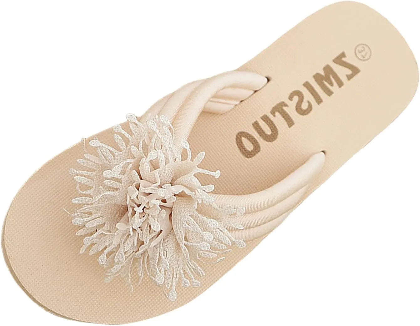 Womens Flat Slide Sandals Slip on Slides Shoes Summer Non Slip Flip Flops Flat Thick Soled Slippers