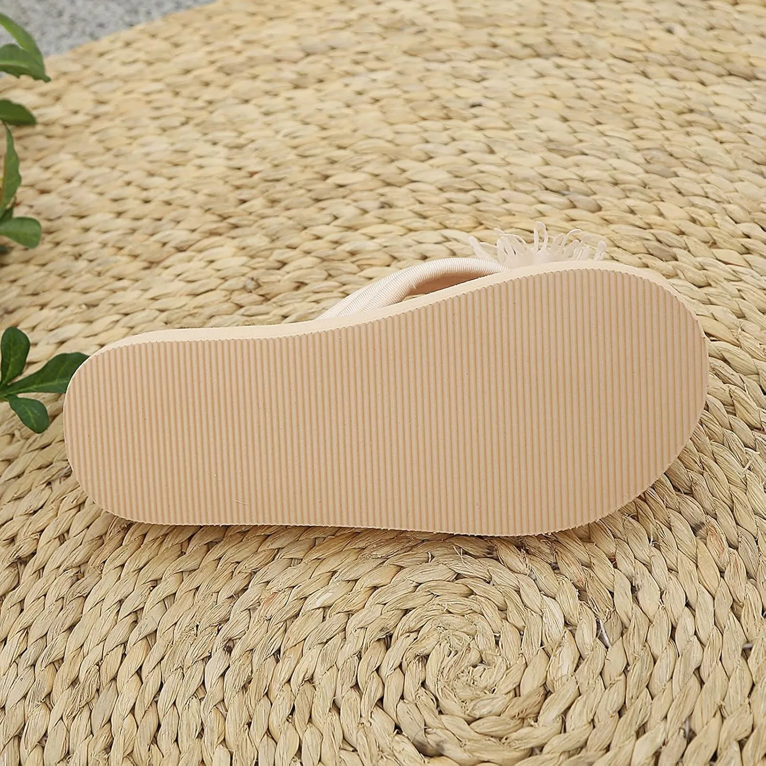 Womens Flat Slide Sandals Slip on Slides Shoes Summer Non Slip Flip Flops Flat Thick Soled Slippers