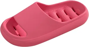 Womens Fluff Yeah Slide Slipper Summer Shower Shoes for Women and Men Massage Pool Slides Soft Cushioned Slip Slides