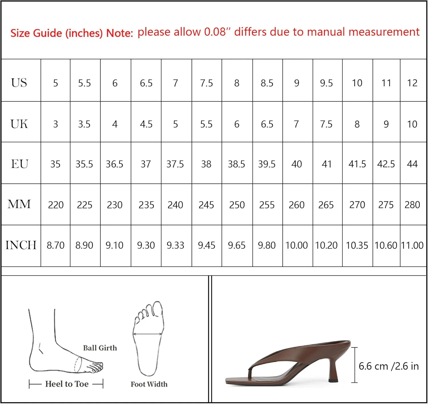 Women??s Kitten Heels Flip Flops Slip On Open Toe Low Heels Thong Square Slide Summer Fashion Party Heeled Dressy Sandals for Women