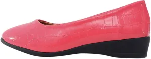 Women's Leather Classic Wedge Moccasins Platform Wedge Walking Shoes Casual Comfortable Slip On Closed Toe Shoes
