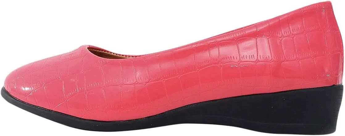 Women's Leather Classic Wedge Moccasins Platform Wedge Walking Shoes Casual Comfortable Slip On Closed Toe Shoes