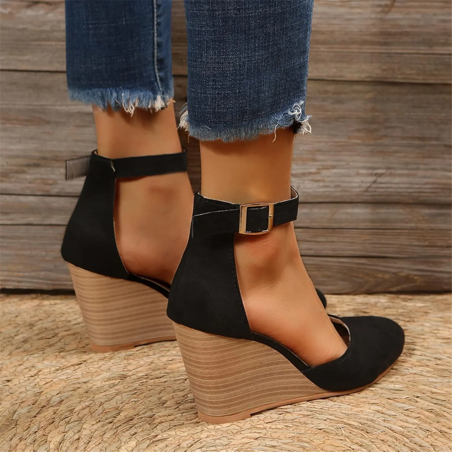Womens Platform Sandals Comfortable Summer Platform Casual Dress Women Sandal Women's Orthopedic Sandals