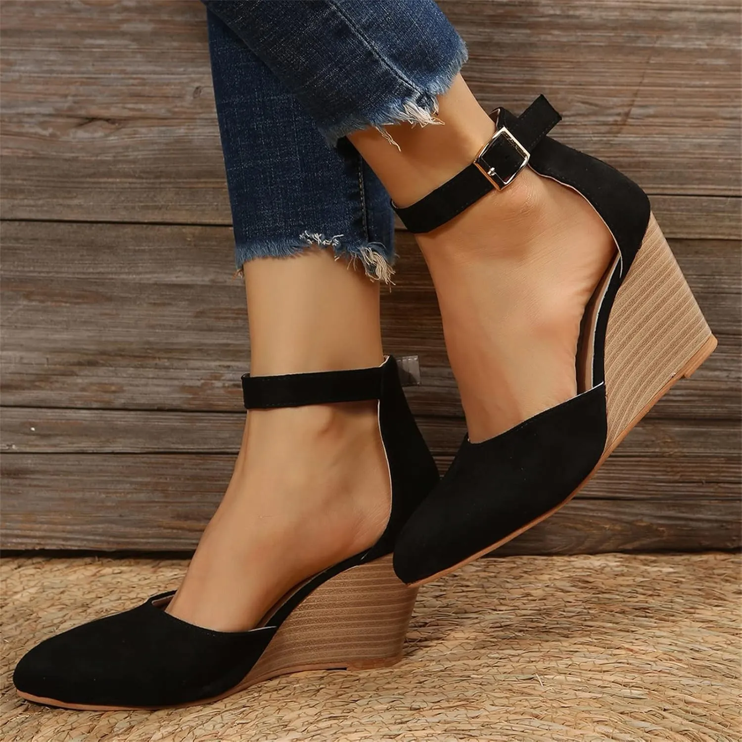 Womens Platform Sandals Comfortable Summer Platform Casual Dress Women Sandal Women's Orthopedic Sandals