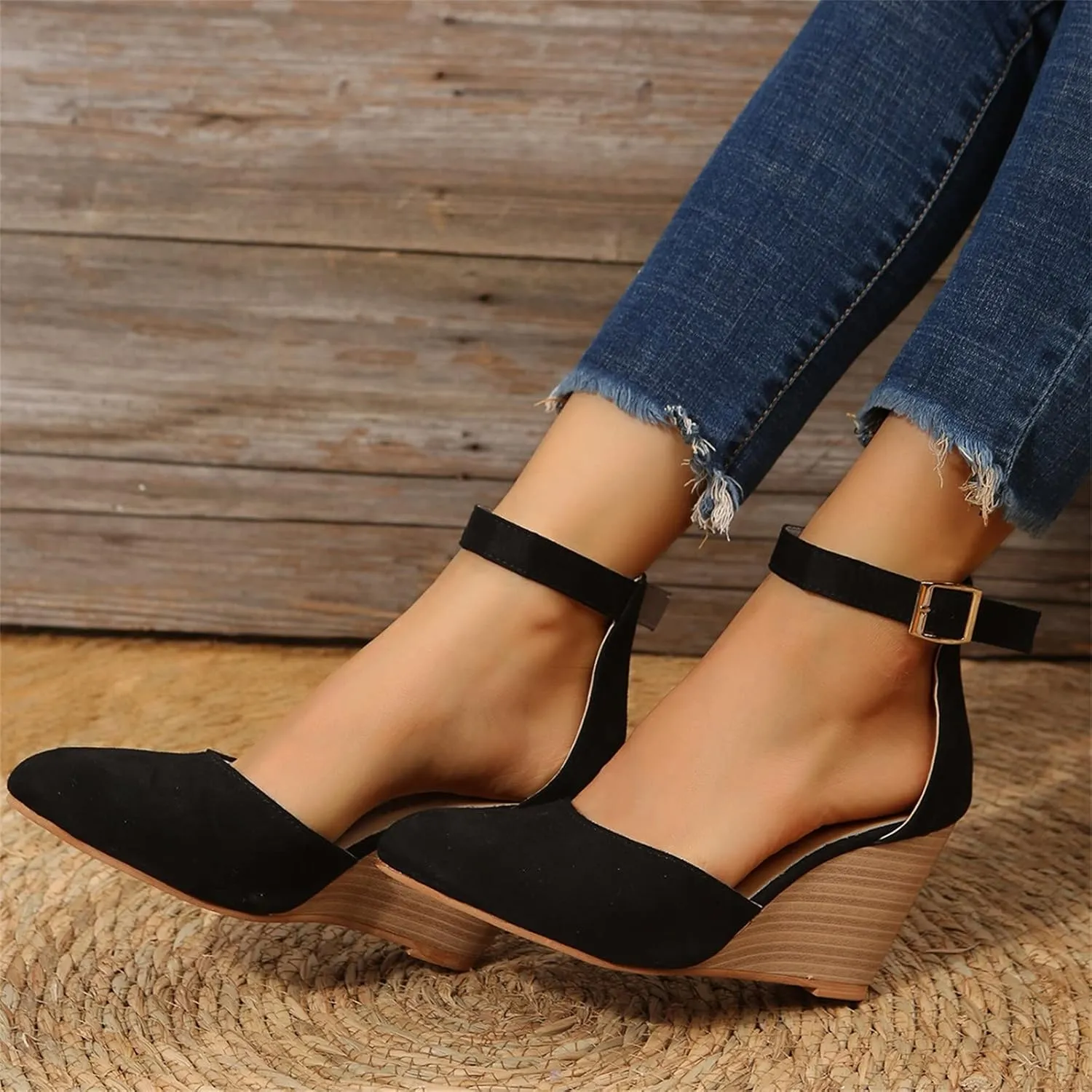 Womens Platform Sandals Comfortable Summer Platform Casual Dress Women Sandal Women's Orthopedic Sandals